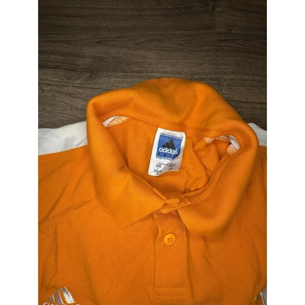 Tennessee Vols Orange Polo Vintage Adidas sz Large